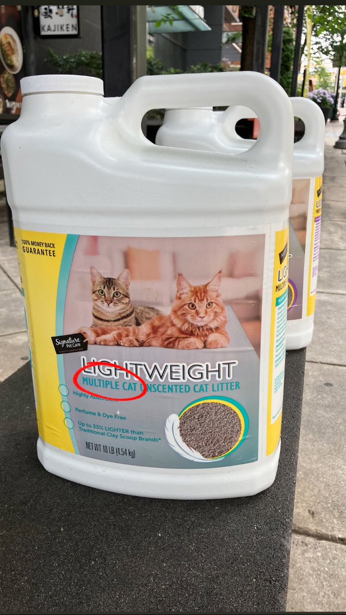 i’m sure this is an ignorant question but how does the litter know the number of cats that will use it