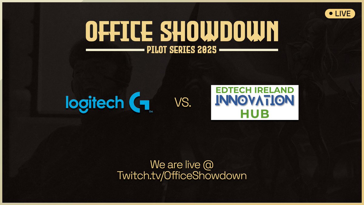 Office Showdown (@officeshowdown) on Twitter photo Hopping onto the rift... 🧙
Tonight we're seeing <a href="/LogitechG/">Logitech G</a> face off against Edtech Ireland x Staq ⚔️
Live (with player cams!) 👉 twitch.tv/officeshowdown Hopping onto the rift... 🧙
Tonight we're seeing <a href="/LogitechG/">Logitech G</a> face off against Edtech Ireland x Staq ⚔️
Live (with player cams!) 👉 twitch.tv/officeshowdown