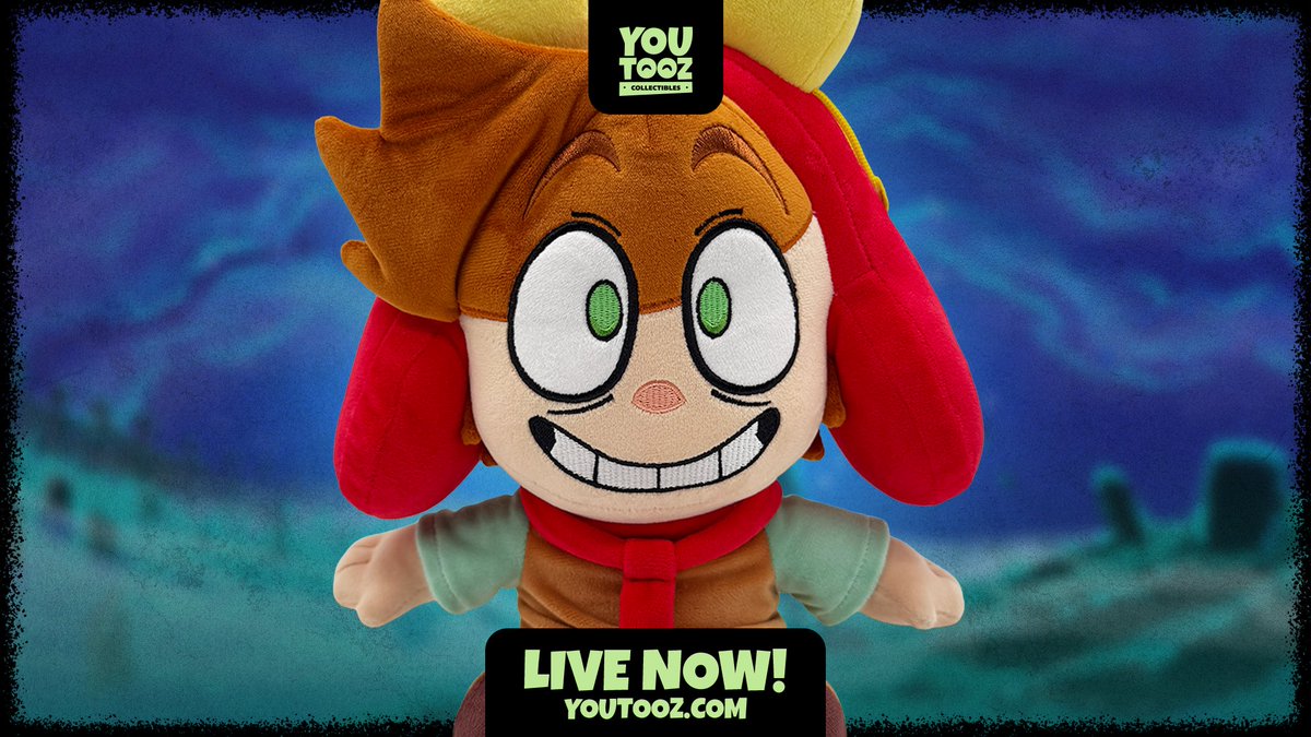 Uh… He’s a demon and he’s here to haunt you?  Sock Plushie is live on Youtooz now!
But he’s only available to order for 2 weeks!
youtooz.com/products/sock-…
