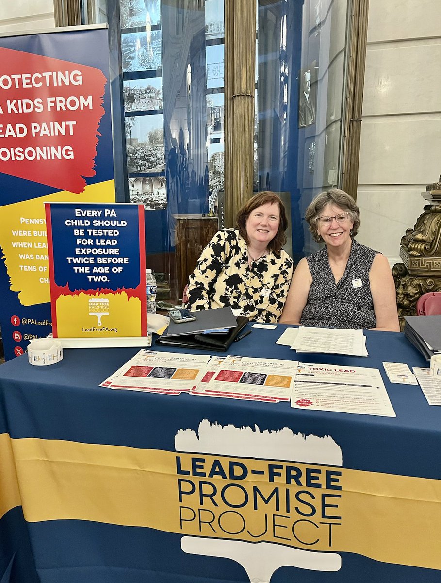 Advocates gathered in Harrisburg for Lead-Free Advocacy Day today, uniting to protect Pennsylvania's children from the dangers of lead poisoning. #LeadFreePA 🏡💚