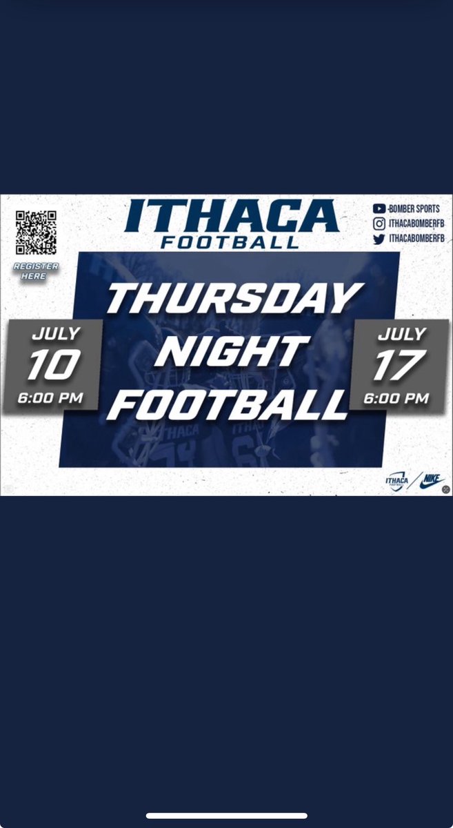 Thank you coach <a href="/Coach_Mi11er/">Andrew Miller</a> for an invite to camp! <a href="/WillMargraff/">Will Margraff</a> <a href="/Dalersfootball/">Farmingdale_football</a>