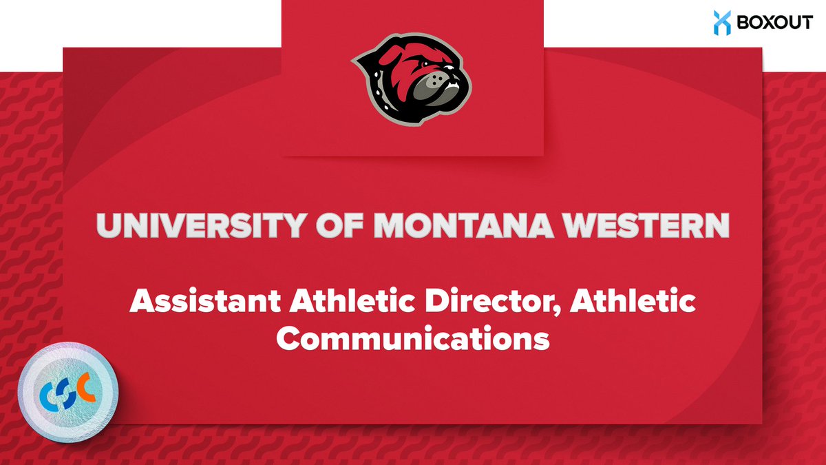 College Sports Communicators Jobs & Transactions (@csccareers) on Twitter photo 🚨JOB POSTING🚨
<a href="/UMWBulldogs/">UMW Bulldogs</a> - Assistant Athletic Director, Athletic Communications
…center.collegesportscommunicators.com/jobs/21384795 🚨JOB POSTING🚨
<a href="/UMWBulldogs/">UMW Bulldogs</a> - Assistant Athletic Director, Athletic Communications
…center.collegesportscommunicators.com/jobs/21384795
