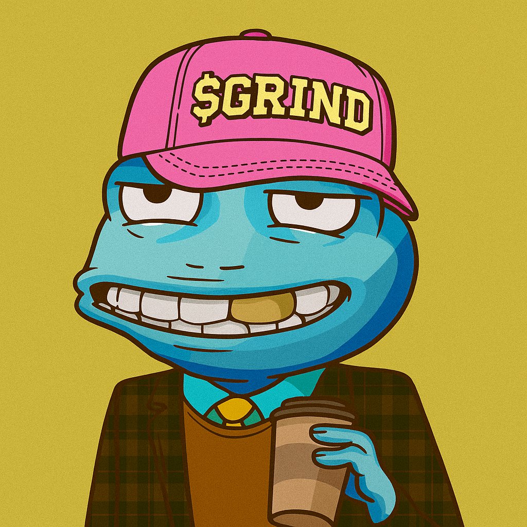 I'll temporarily change my PFP to support $GRIND. Which one should I choose?
Golden Boy or Ice Ice Baby?
<a href="/ThePlagueNFT/">The Plague Of Frogs 🐸</a> <a href="/Pons_ETH/">Pons Asinorum</a>