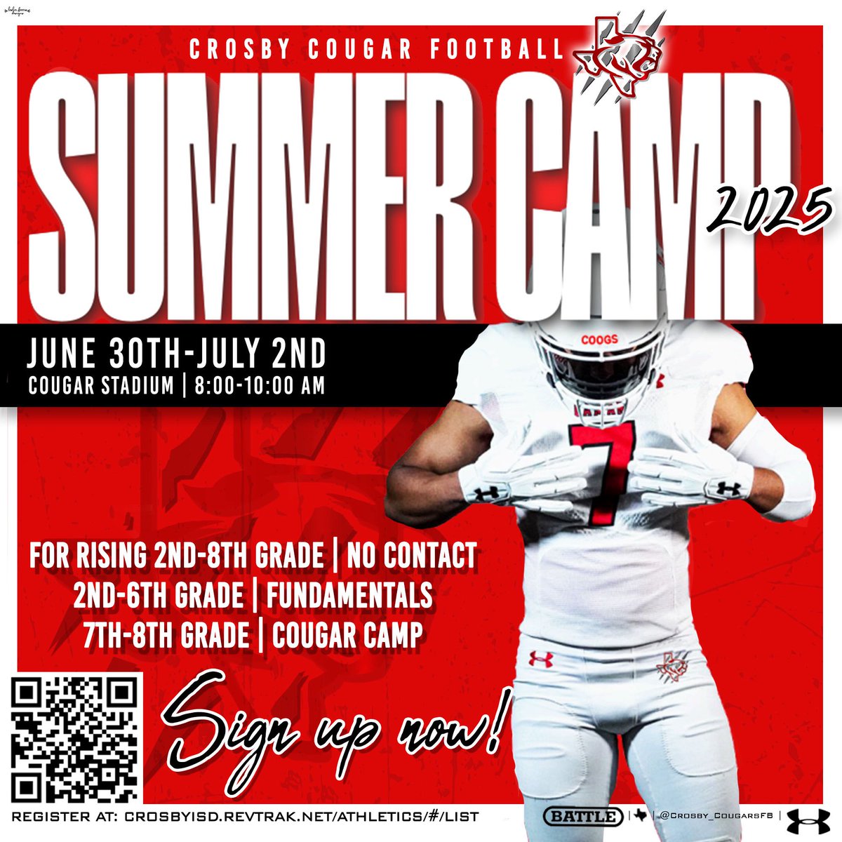 ‼️Football Camp is just around the corner‼️ GET REGISTERED NOW‼️