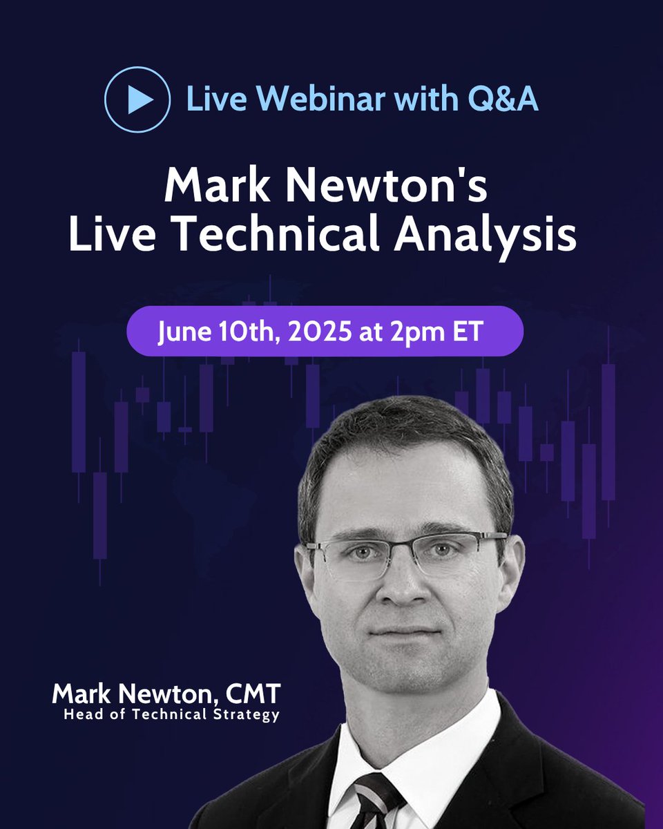 FS Insight (@fs_insight) on Twitter photo 📌Join <a href="/MarkNewtonCMT/">Mark Newton CMT</a> for a live technical analysis webinar!
📅 Tuesday 6/10 | 🕑2pm EST
Get your stocks analyzed and your questions answered 👉fsinsight.com/event/mark-new… 📌Join <a href="/MarkNewtonCMT/">Mark Newton CMT</a> for a live technical analysis webinar!
📅 Tuesday 6/10 | 🕑2pm EST
Get your stocks analyzed and your questions answered 👉fsinsight.com/event/mark-new…