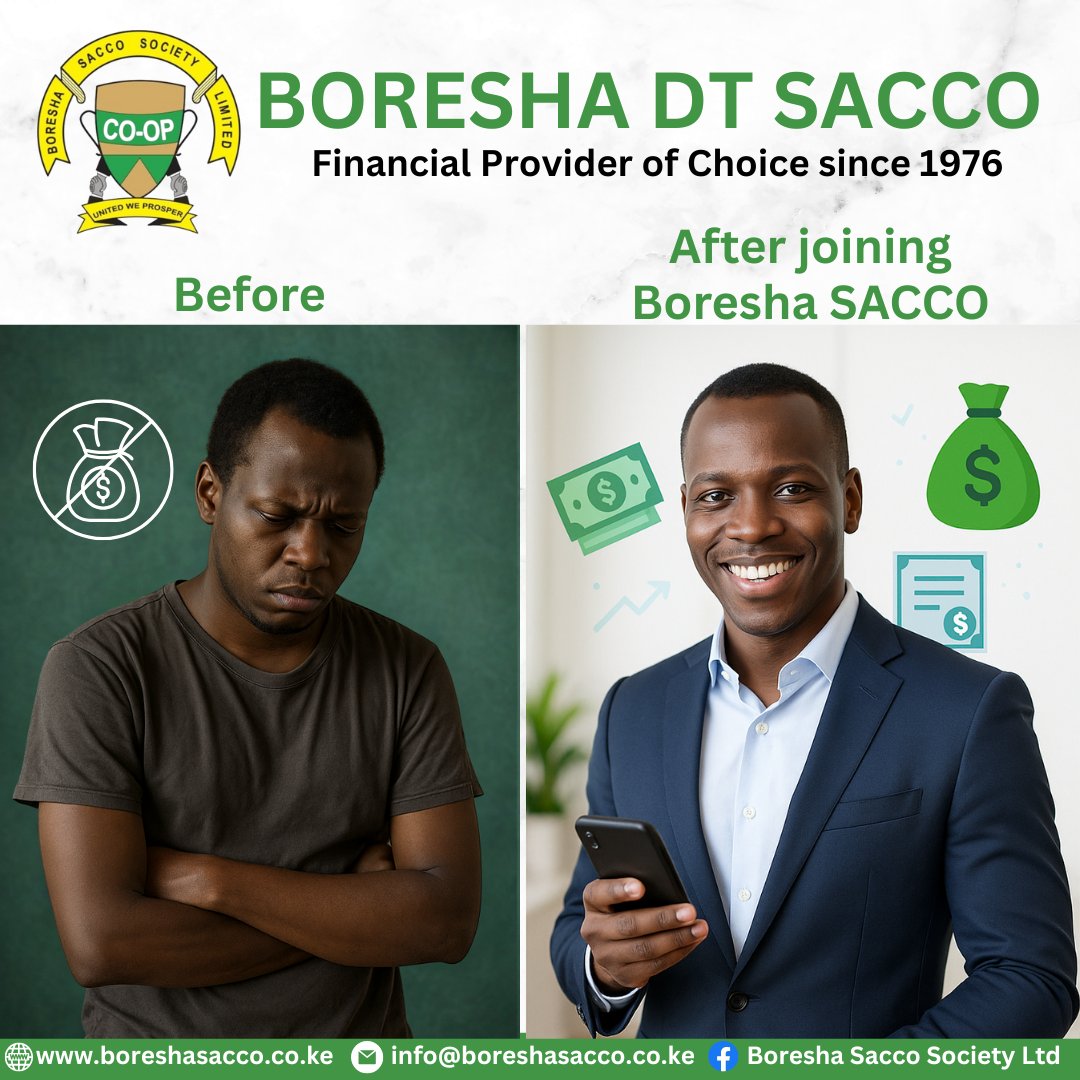Midyear Check-In!
Are your financial goals on track? If not, do not panic — now is the perfect time to realign and refocus!

💡 Let us save smarter, grow stronger, and build the future you deserve — together with Boresha DT SACCO! 
Your second half of the year starts strong here!