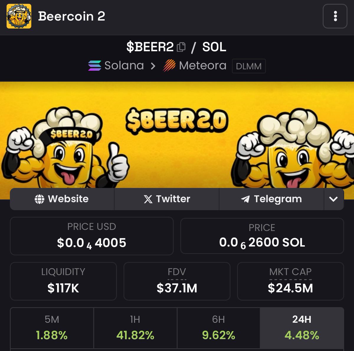 beercoinmeme's tweet photo. Let’s say “bye” to paperhands 🍻 https://t.co/q9BODjhGTo