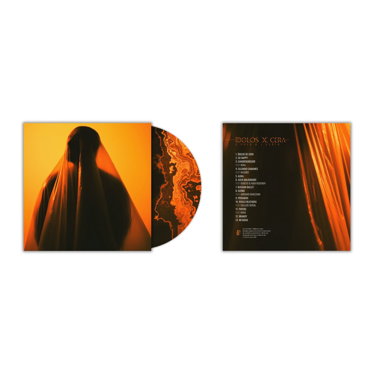 Fotografía y Artwork para el disco "ÍDOLOS DE CERA", el nuevo trabajo de <a href="/CENSOREDPOLO/">Francisco el Marisco</a> y <a href="/JacoboCurto/">J.Curto</a>