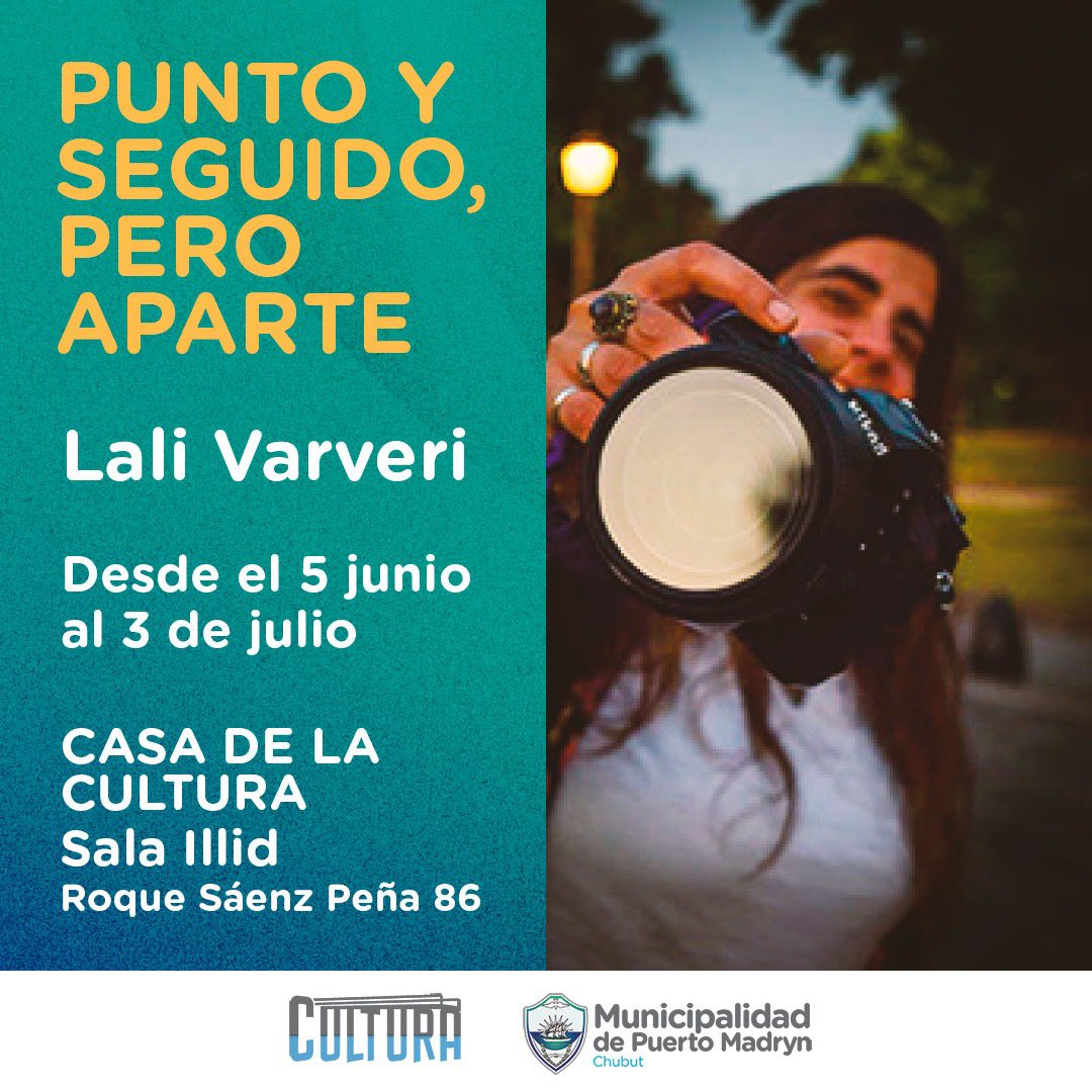 Desde el próximo jueves en Puerto Madryn! Punto y seguido sigue girando…