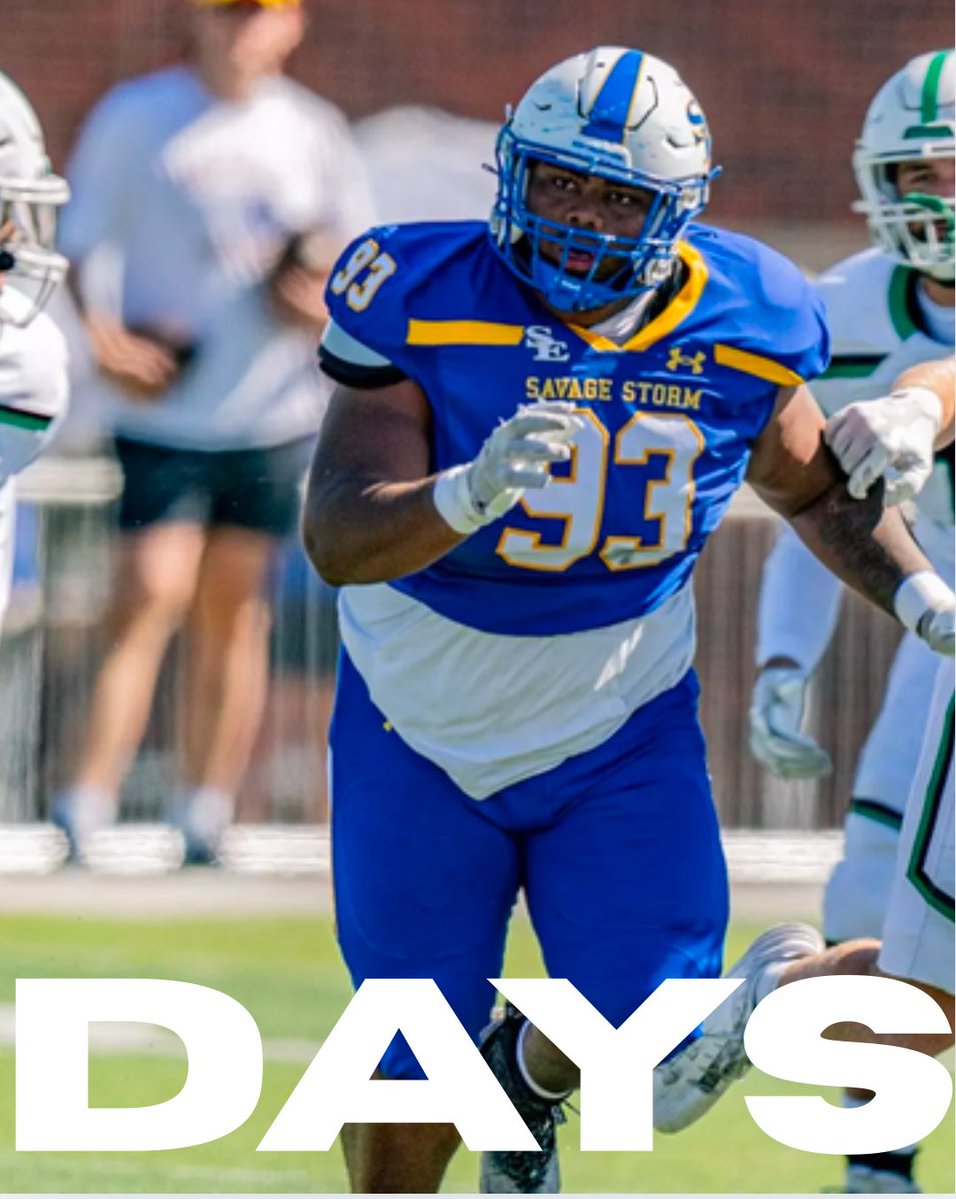 Savage Storm Football (@southeasternfb) on Twitter photo Set your calendars! We are <a href="/JordanH70773188/">Jordan Hood</a> days away from kickoff on PLF at Spend Life Wisely Stadium‼️
#TakeCover 🌩️ Set your calendars! We are <a href="/JordanH70773188/">Jordan Hood</a> days away from kickoff on PLF at Spend Life Wisely Stadium‼️
#TakeCover 🌩️