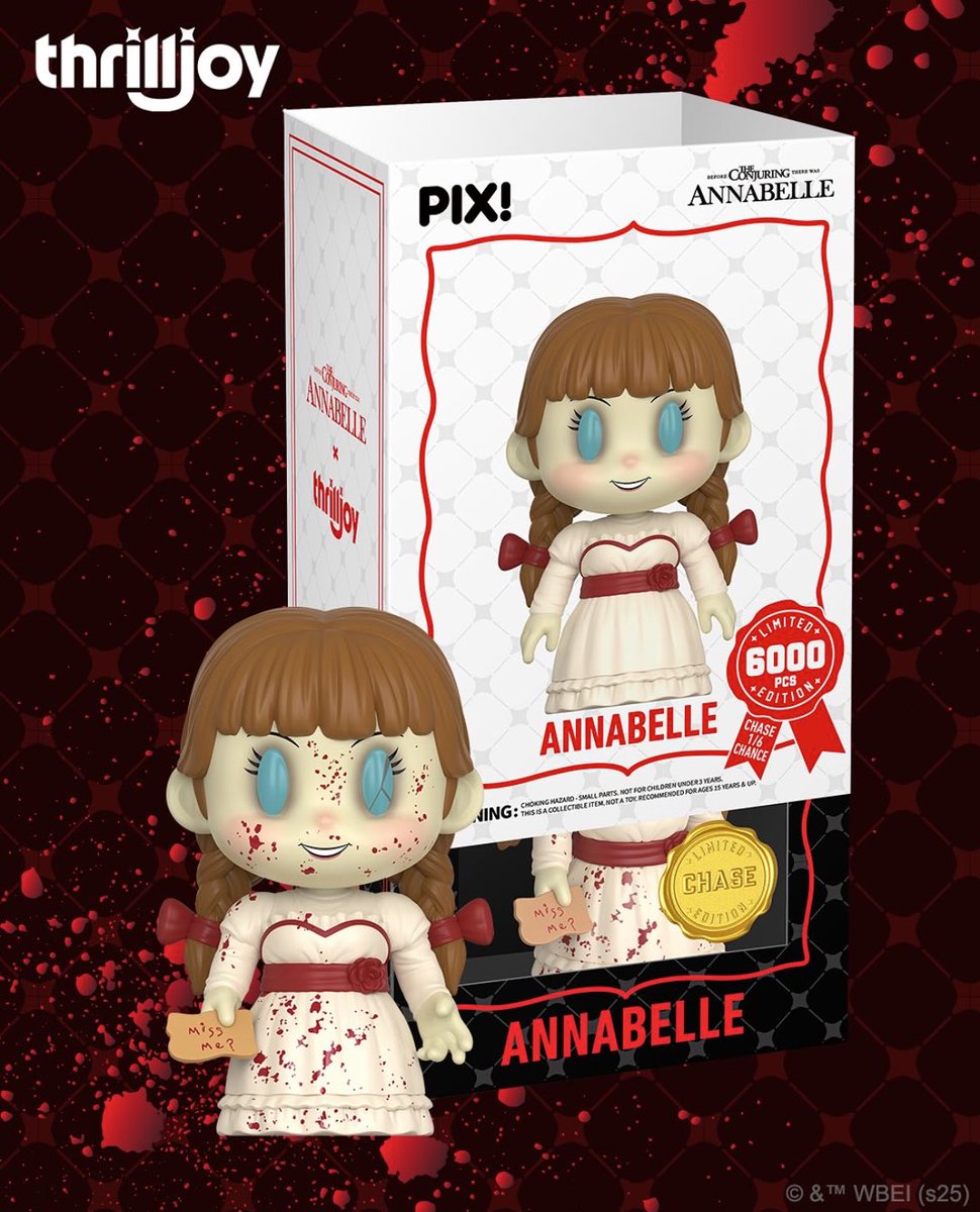 Thrilljoy announced the new Annabelle PIX! And Bloody Chase