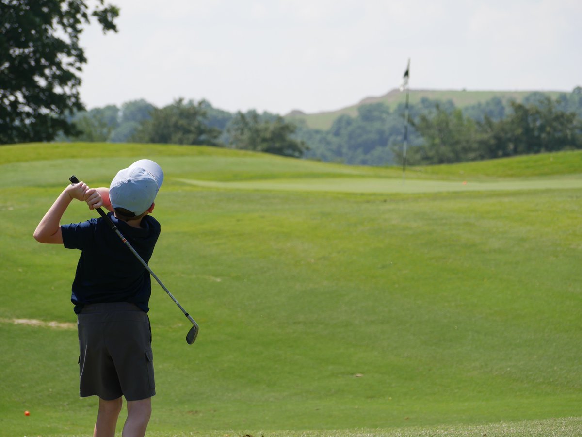 Day 1 of our TPGA Jr. Golf Academy was a success! 🎉 Our talented group of golfers were looking like pros out there!

#jrgolf #pga #tricitiestn
