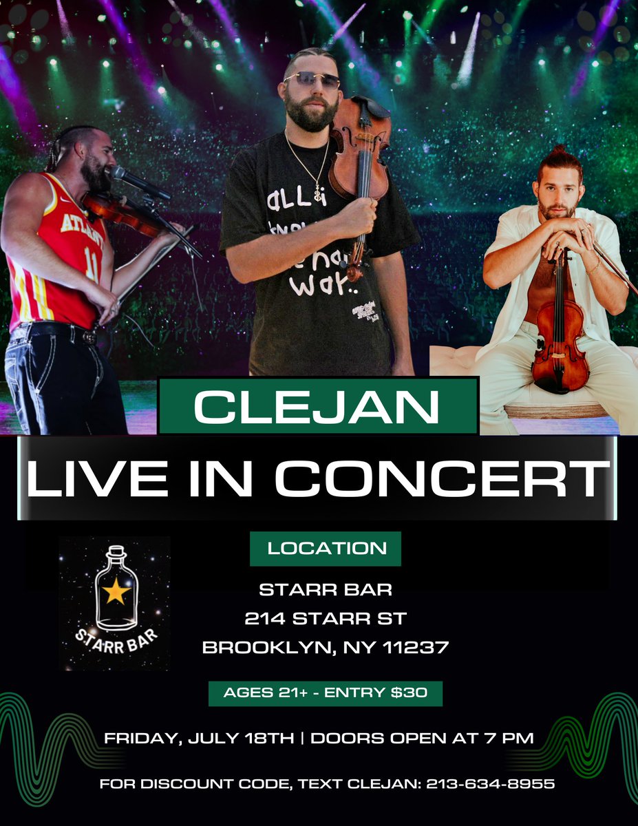 clejanmusic's tweet image. NYC whats good??