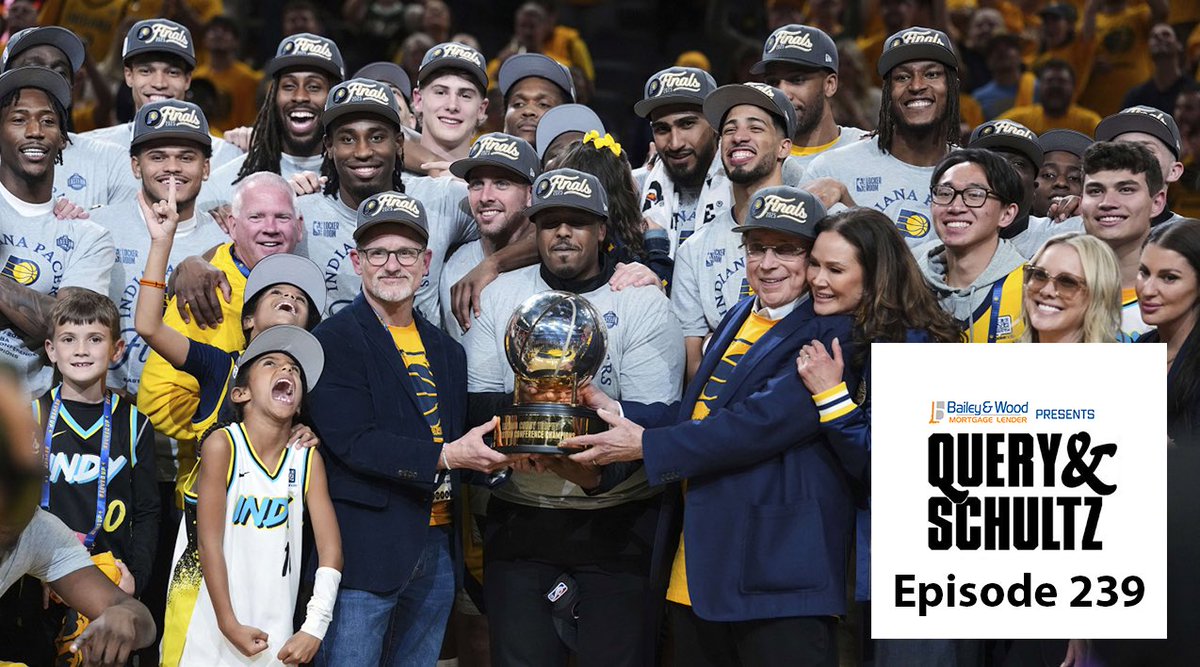Derek Schultz (@schultz975) on Twitter photo NEW Query & Schultz tonight!
⚡️ Pacers end Finals drought
⚡️ First Indiana vs OKC look
⚡️ Kevin Pritchard appreciation
⚡️ A major city pet peeve
7:30p on <a href="/iscsportsnet/">ISC Sports Network</a>, listen on podcast, or stream on YouTube: youtube.com/live/HHxB31SbJ… NEW Query & Schultz tonight!
⚡️ Pacers end Finals drought
⚡️ First Indiana vs OKC look
⚡️ Kevin Pritchard appreciation
⚡️ A major city pet peeve
7:30p on <a href="/iscsportsnet/">ISC Sports Network</a>, listen on podcast, or stream on YouTube: youtube.com/live/HHxB31SbJ…
