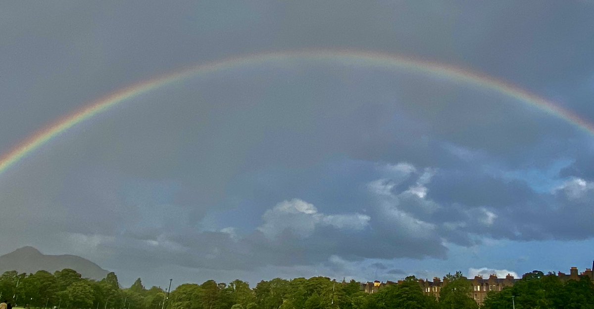 JudeMckerrecher's tweet image. Beautiful rainbow at the end of the day🌈#tinymomentsofjoy🫶