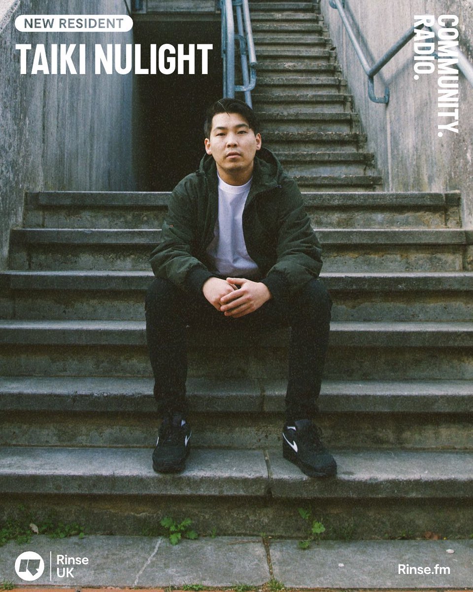 TAIKI NULIGHT (@taiki_nulight) on Twitter photo Excited to announce my monthly <a href="/RinseFM/">Rinse FM</a> residency π
Starting Wednesday night 25th June 
20:00-22:00 GMT 
Grew up listening to rinse fm so itβs an absolute honor to be given this opportunity π Excited to announce my monthly <a href="/RinseFM/">Rinse FM</a> residency π
Starting Wednesday night 25th June 
20:00-22:00 GMT 
Grew up listening to rinse fm so itβs an absolute honor to be given this opportunity π