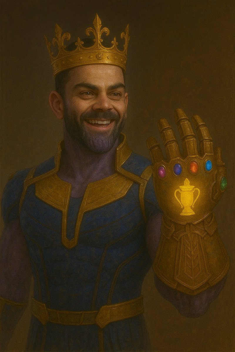 That final infinity stone for the King 

#congratulationsrcb #rcb #IPLFinals #ViratKohli𓃵 #Kohli