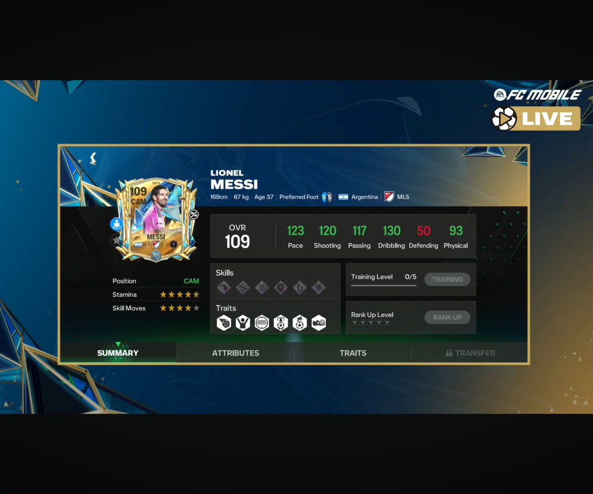 #Messi #mls #utots #fcmobile #109