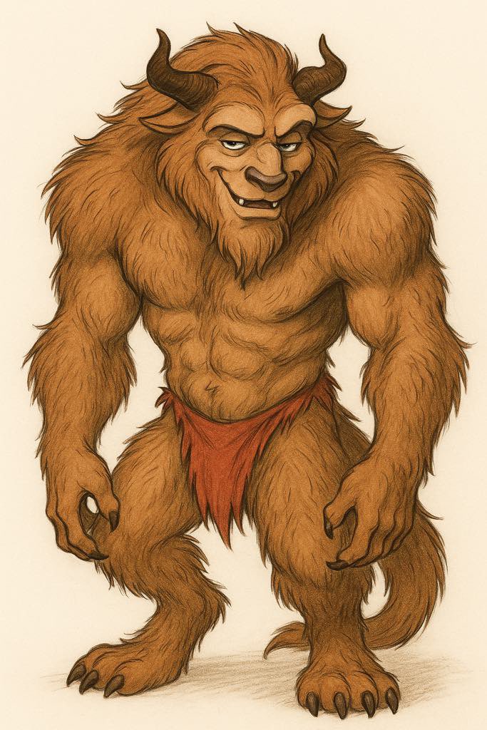 wolf_digi's tweet photo. #beast #aiart #furryart #aifurryart #beautyandthebeast https://t.co/cd5o3GHREW