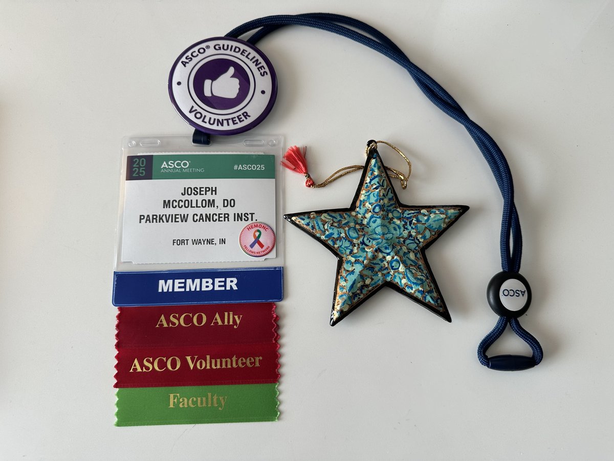 Dr Joseph McCollom DO (@realbowtiedoc) on Twitter photo Truly an #allstar time at #ASCO25. First ever #oral talk was #exhilarating, but more so the quiet moments, the coffee chats☕️, learners eager to grow🌱 and #authentic family.
Despite #uncertainty, keep shining your light my fellow #onc stars 🌟
<a href="/ipreeshagul/">Isabel Preeshagul</a>
<a href="/anhbl9/">Anh Lam (she/her)</a> Truly an #allstar time at #ASCO25. First ever #oral talk was #exhilarating, but more so the quiet moments, the coffee chats☕️, learners eager to grow🌱 and #authentic family.
Despite #uncertainty, keep shining your light my fellow #onc stars 🌟
<a href="/ipreeshagul/">Isabel Preeshagul</a>
<a href="/anhbl9/">Anh Lam (she/her)</a>