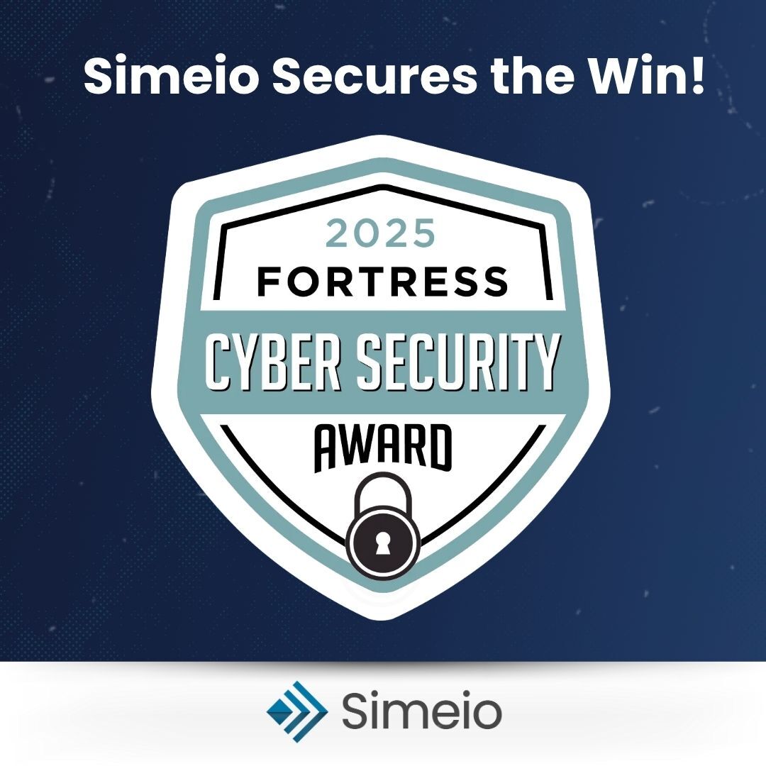 We're thrilled to announce that Simeio has been named the winner of the 2025 CyberSecurity Fortress Award for Authentication &amp; Identity Products/Services by the Business Intelligence Group.
#CyberSecurityFortress #BusinessIntelligenceGroup #IdentitySecurity