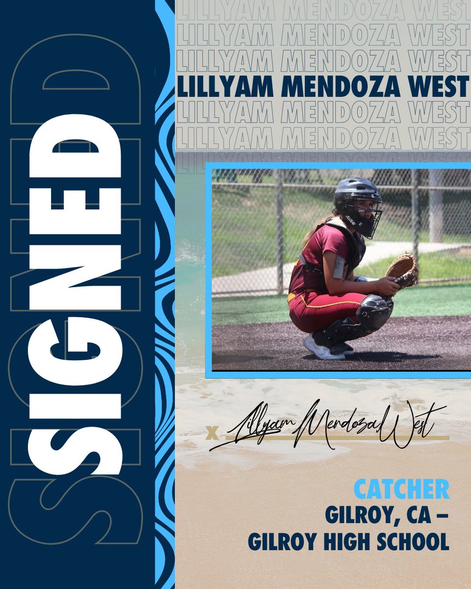 Welcome to our Raft! 🦦 
Lillyam Mendoza-West | Catcher | Gilroy, CA | Suncats Jimenez
#MakeWavesMB