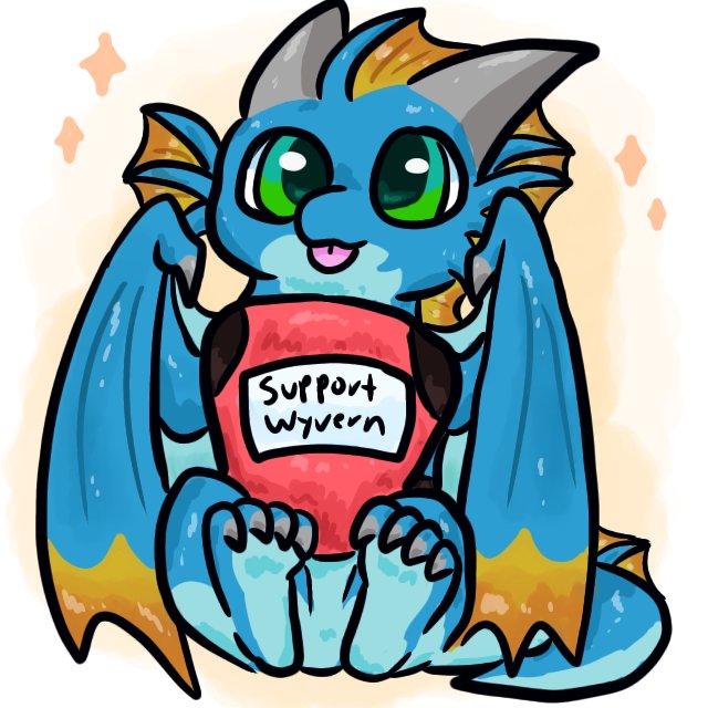 ✨️ Emotional support wyvern ✨️