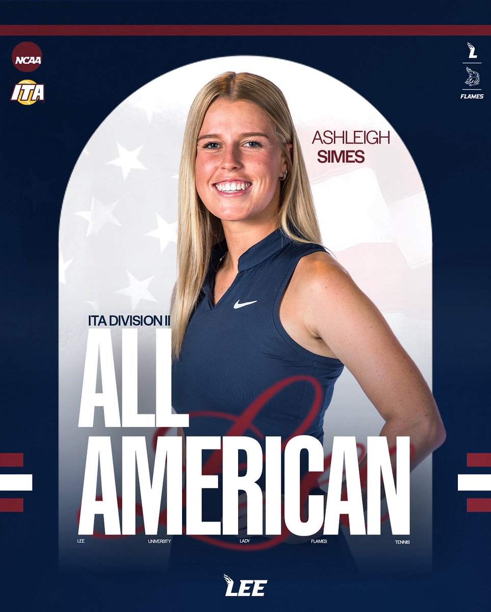 Guess who? Ashleigh Simes is an ITA ALL-AMERICAN!

#FiredUp🔥