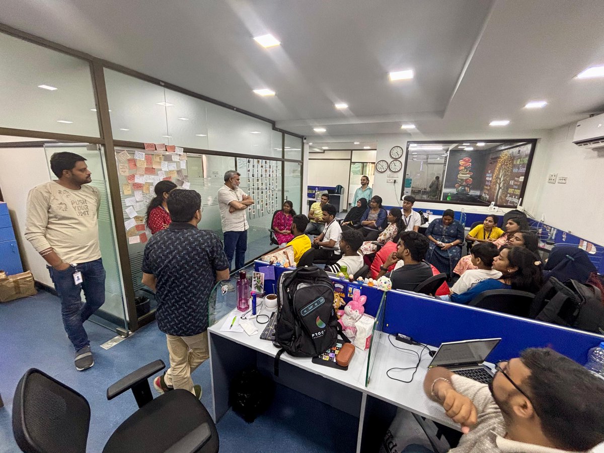 procyon_ts's tweet image. Procyon Pulse: All-Hands with Syed Ahmed – Leadership, Appreciation &amp;amp; Biryani.

Over the course of seven inspiring All-Hands meetings, the Procyon Technostructure team had the privilege of hearing from Syed Ahmed, 

#ProcyonTechnostructure #LeadershipCulture #AllHandsMeeting