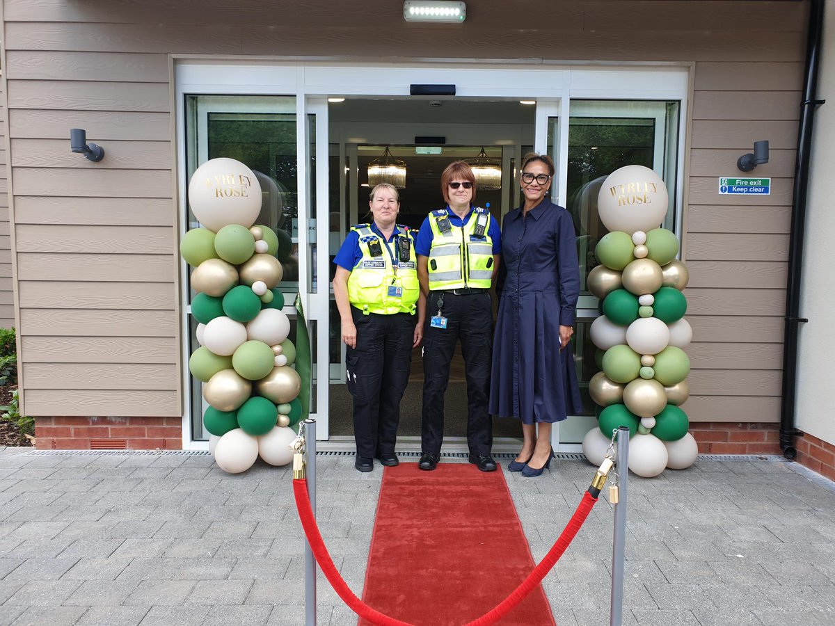 PCSO's Karen Terry and Teresa Nicholls attended the opening of Wyrley Rose care home on Monday 2nd June.
It was nice to meet and chat with the new residents and staff.