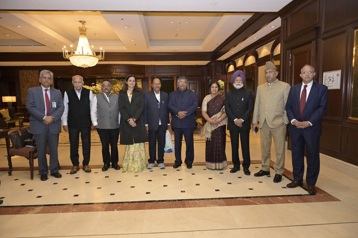 IndEmbassyBru's tweet photo. On One Mission, One Message, One India 

An All-Party Delegation led by Hon’ble Member of Parliament Shri Ravi Shankar Prasad was received by Amb @AmbSaurabhKumar upon arrival in Brussels. The visit, during which a series of meetings is scheduled over the next two days, aims to consolidate global consensus against cross-border terrorism.

 @rsprasad, @PurandeswariBJP, @priyankac19, @GulamAliKhatana, @DrAmarSinghINC, @SamikBJP, @drmthambidurai, @mjakbar, @PankajSaran11, @PMOIndia, @MEAIndia, @PIB_India, @narendramodi, @DrSJaishankar @AkashvaniAIR, @DDNational, @AmbSaurabhKumar)