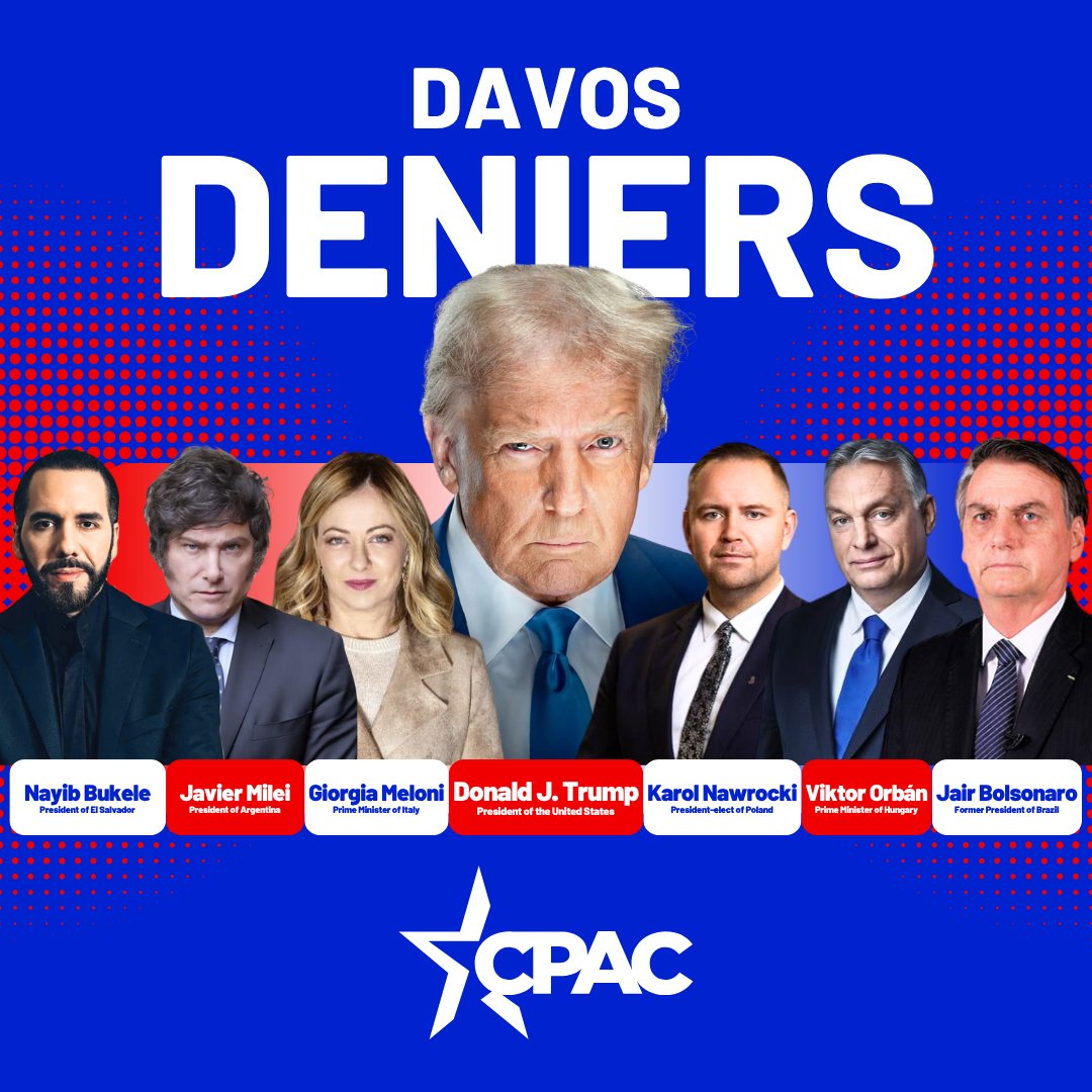 jackposo012's tweet photo. @JackPosobiec CPAC is leading the charge against globalism alongside our Davos Deniers. Every day, we remain committed to advancing conservative values and defending freedom across the globe. https://t.co/4BAv5hhmtQ