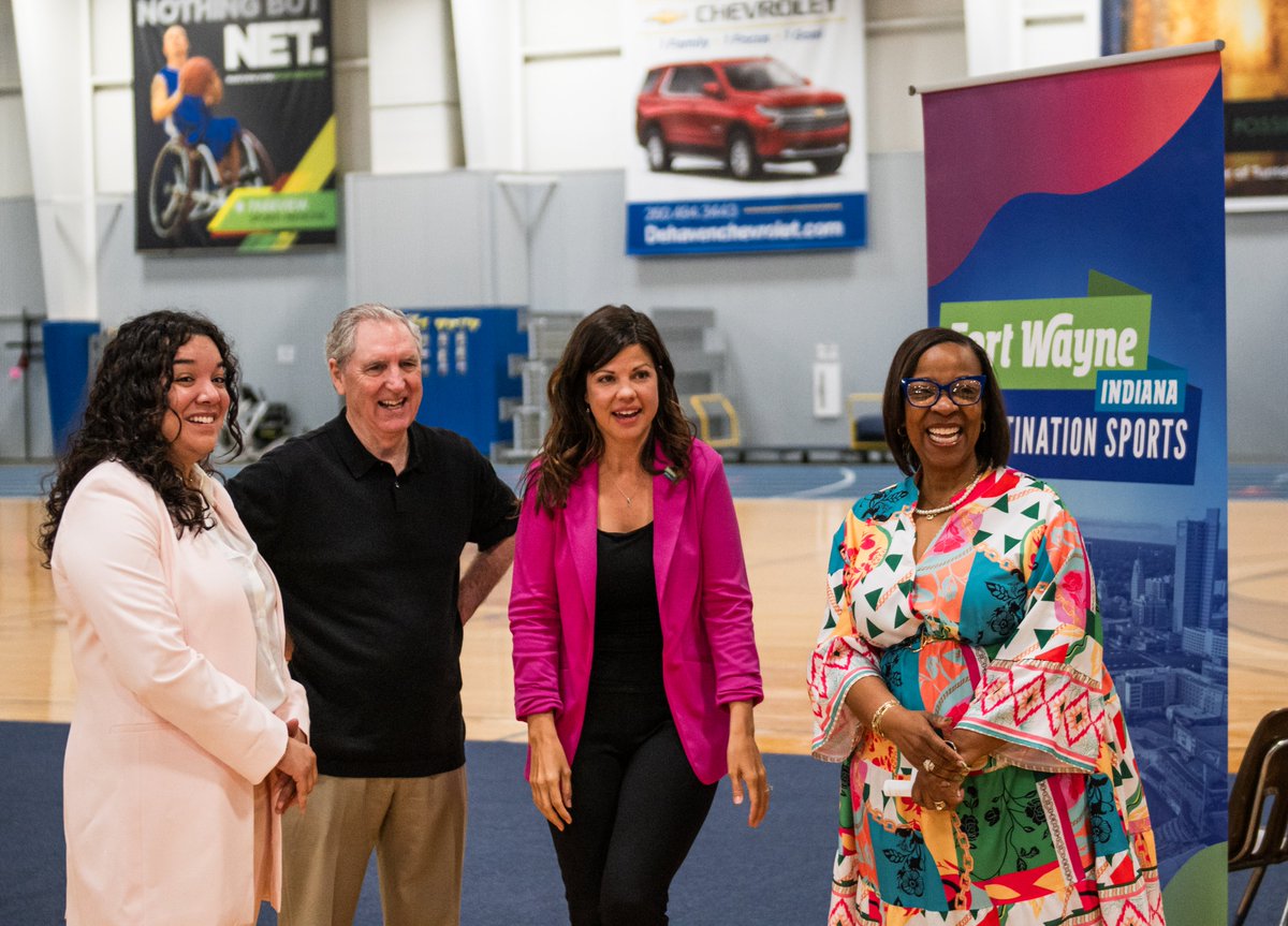 Mayor Sharon Tucker (@fortwaynemayor) on Twitter photo I was thrilled to join <a href="/TurnstoneCenter/">Turnstone Center</a> and <a href="/VisitFortWayne/">Visit Fort Wayne</a> to announce that our city will host the 2025 WPV Sitting ParaVolley World Cup from October 12–18. This global event will bring over 1,000 visitors and is expected to generate more than $2.3 million in economic impact. I was thrilled to join <a href="/TurnstoneCenter/">Turnstone Center</a> and <a href="/VisitFortWayne/">Visit Fort Wayne</a> to announce that our city will host the 2025 WPV Sitting ParaVolley World Cup from October 12–18. This global event will bring over 1,000 visitors and is expected to generate more than $2.3 million in economic impact.