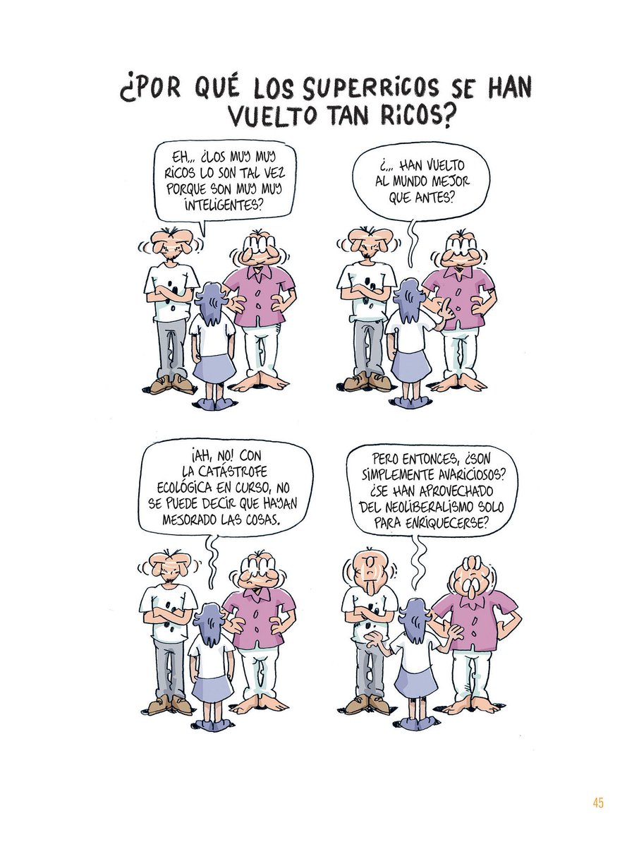 Cómic para todos (@comicparatodos) on Twitter photo 'Cómo los ricos saquean el planeta y cómo impedírselo', de <a href="/KEMPFHERVE/">Hervé Kempf</a> y Juan Méndez. Más páginas de este #Cómic, en Facebook: goo.gl/XOk9DC. Y la reseña, aquí: wp.me/p3LASg-cev, de <a href="/GarbuixBooks/">GarbuixBooks</a> 'Cómo los ricos saquean el planeta y cómo impedírselo', de <a href="/KEMPFHERVE/">Hervé Kempf</a> y Juan Méndez. Más páginas de este #Cómic, en Facebook: goo.gl/XOk9DC. Y la reseña, aquí: wp.me/p3LASg-cev, de <a href="/GarbuixBooks/">GarbuixBooks</a>