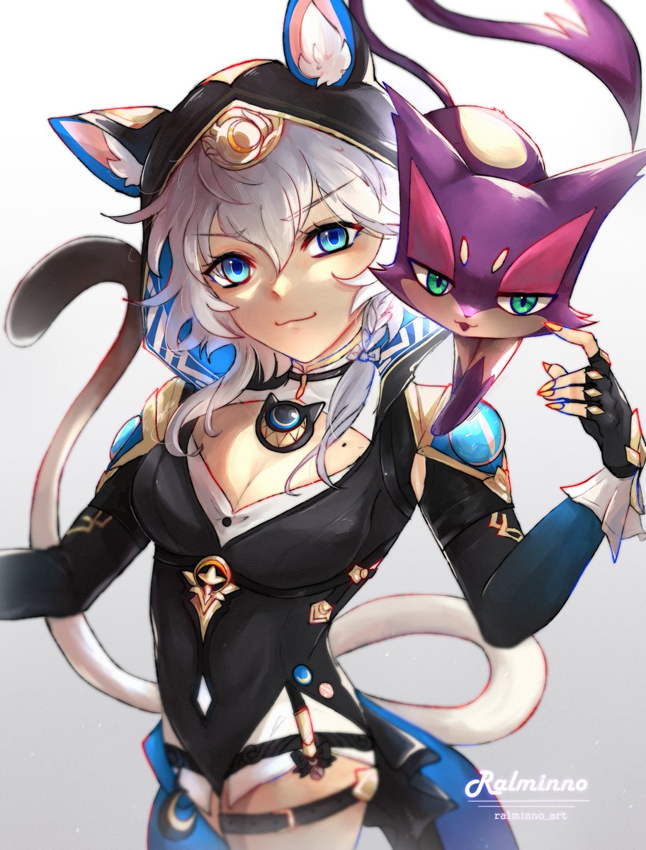 Ralminno_art's tweet image. Partner in crime
#Cipher #HonkaiStarRail