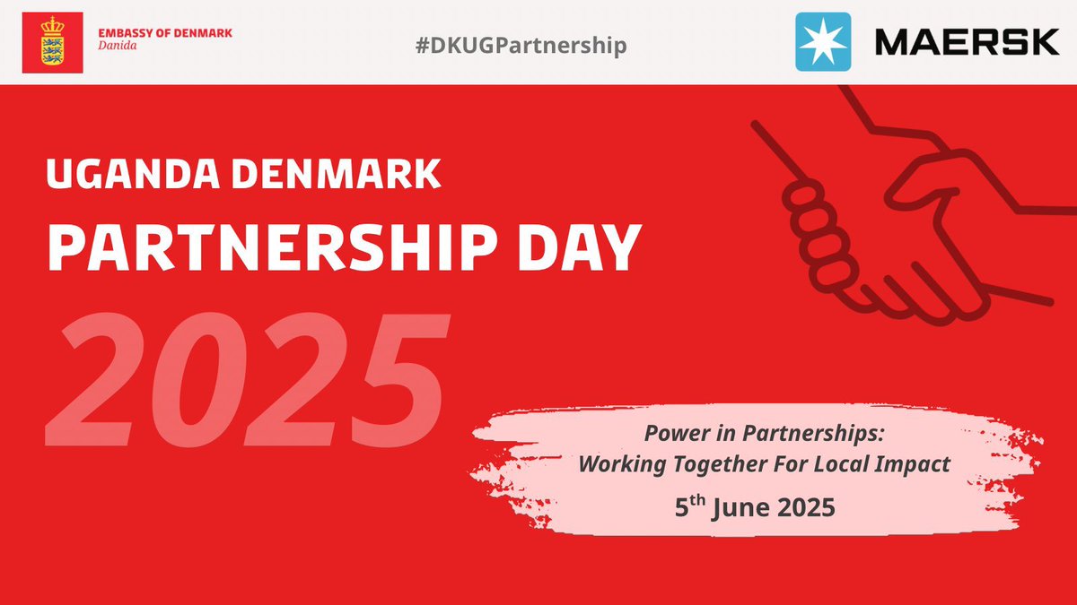 John Jal Dak (@jalruot) on Twitter photo I will be attending #DKUGPartnershipDay 🇩🇰🇺🇬 on 5th June 2025. This day is organised on the Danish #ConstitutionalDay, with lots of networking, learning and fun
Bringing refugee led organizations voices to the table
<a href="/DKinUganda/">Denmark in Uganda</a> <a href="/DKAmbUganda/">Signe Winding Albjerg</a> <a href="/AdamSpliid/">Adam Sparre Spliid🇩🇰🇺🇬</a> <a href="/youth_sat/">YSAT Uganda</a> <a href="/URRI_Danida/">Uganda Refugee Resilience Initiative (URRI)</a> I will be attending #DKUGPartnershipDay 🇩🇰🇺🇬 on 5th June 2025. This day is organised on the Danish #ConstitutionalDay, with lots of networking, learning and fun
Bringing refugee led organizations voices to the table
<a href="/DKinUganda/">Denmark in Uganda</a> <a href="/DKAmbUganda/">Signe Winding Albjerg</a> <a href="/AdamSpliid/">Adam Sparre Spliid🇩🇰🇺🇬</a> <a href="/youth_sat/">YSAT Uganda</a> <a href="/URRI_Danida/">Uganda Refugee Resilience Initiative (URRI)</a>
