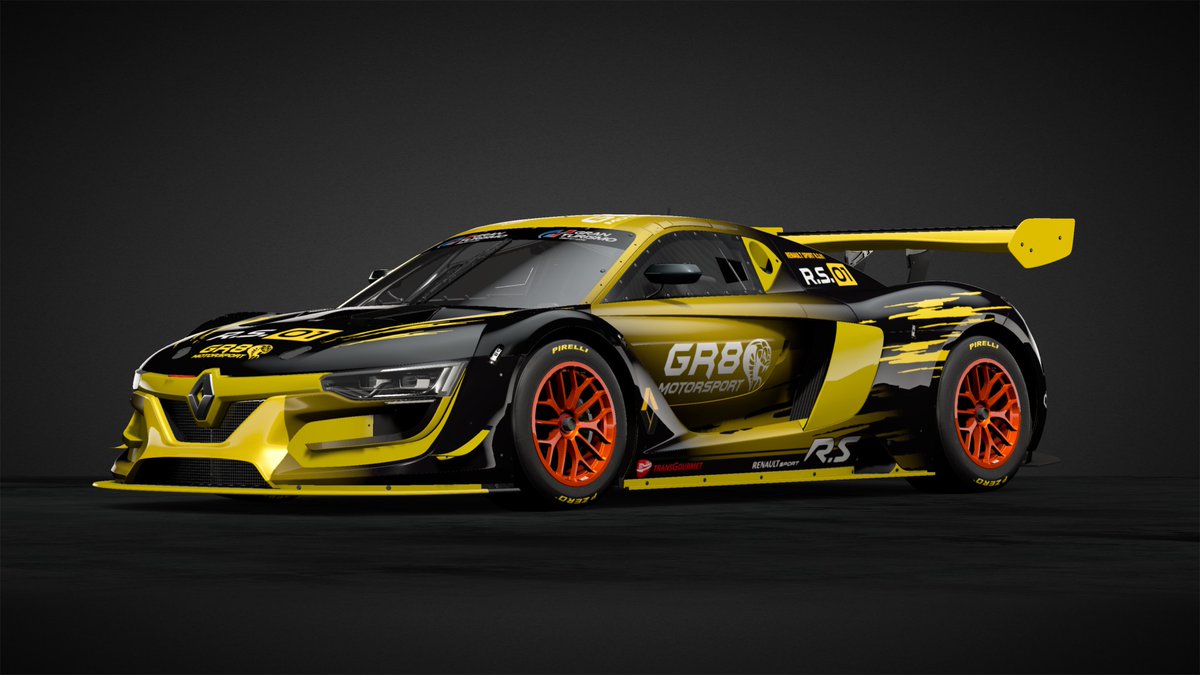 Renault yellow GR8