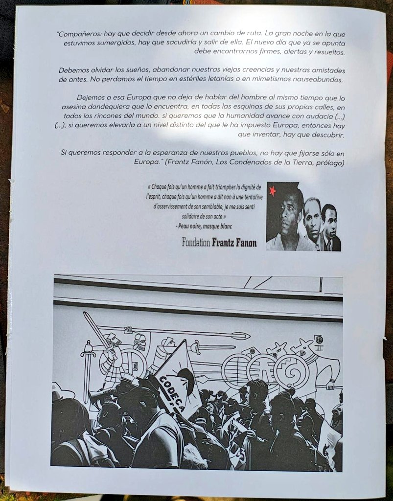 ✊🏽🗣 En tiempos de violencia, colonialismo y despojo, apostamos por la ética, la memoria y la conciencia crítica como camino hacia la liberación.

📸 Proceso de formación política "Ética descolonial desde el pensamiento de Frantz Fanón y desafíos de la despatriarcalización"