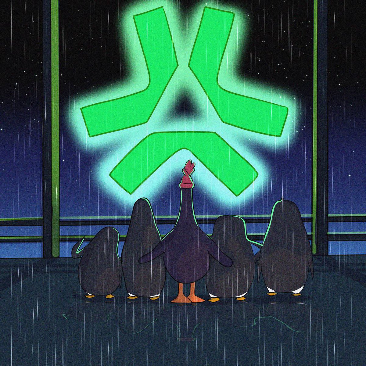 Our friends over at <a href="/MGPEnguins/">Madagascar Penguins</a> have an upcoming NFT collection which they are releasing. ✳️

In typical criminal mastermind fashion, I have managed to steal a Whitelist spot which I will be giving away to one of our followers. 🐔

To Enter:

Like + RT this post
Follow both