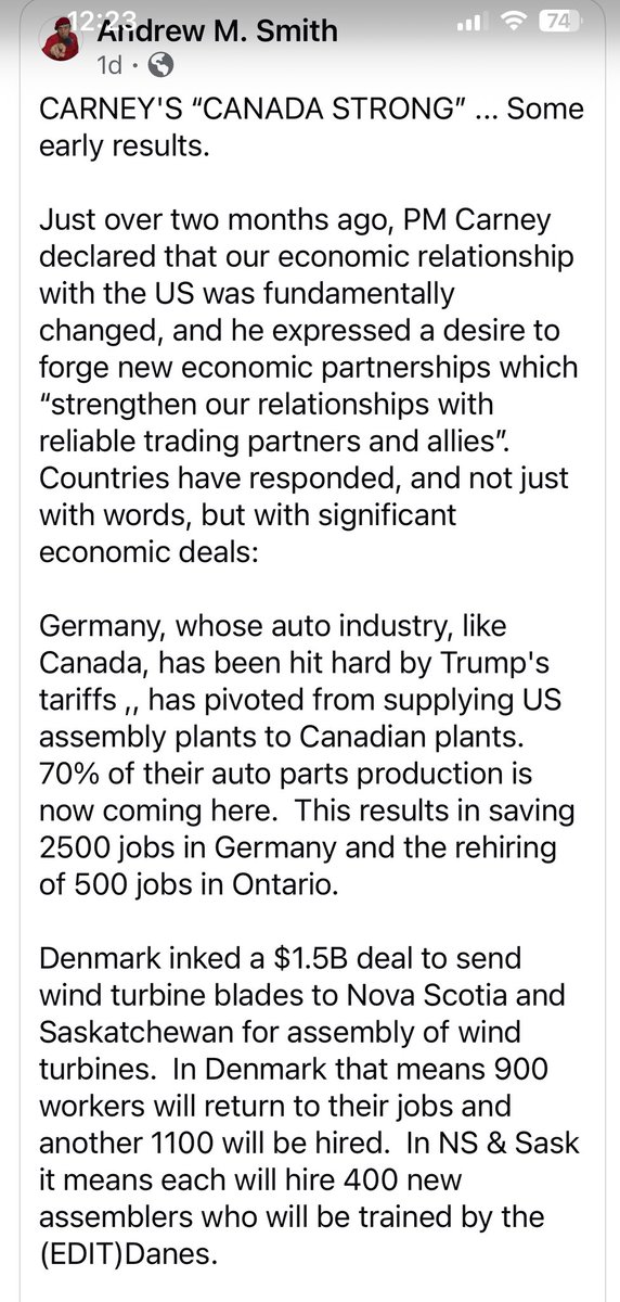 peepeeLEpuke's tweet photo. This is what you get when you don’t vote con

Canada and Carney are rocking it big time

The US, not so much

Way to go Liberals

FKO @PierrePoilievre loser https://t.co/hAd2vsdUUw