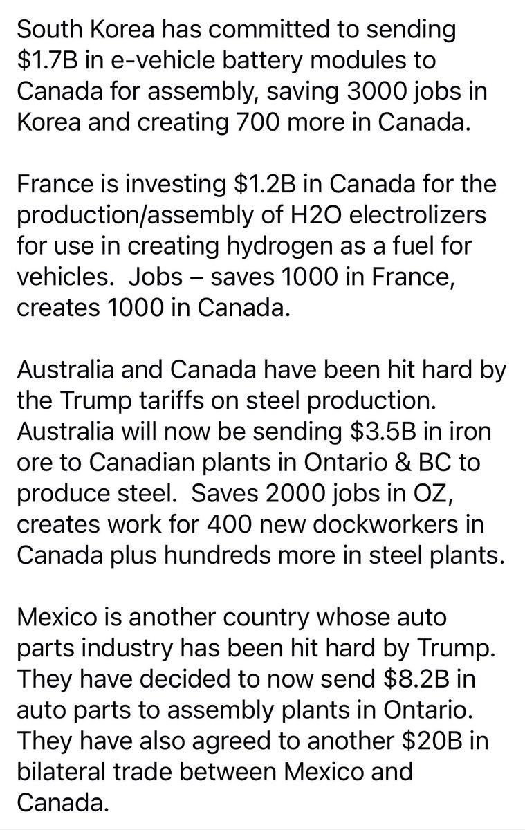 peepeeLEpuke's tweet photo. This is what you get when you don’t vote con

Canada and Carney are rocking it big time

The US, not so much

Way to go Liberals

FKO @PierrePoilievre loser https://t.co/hAd2vsdUUw