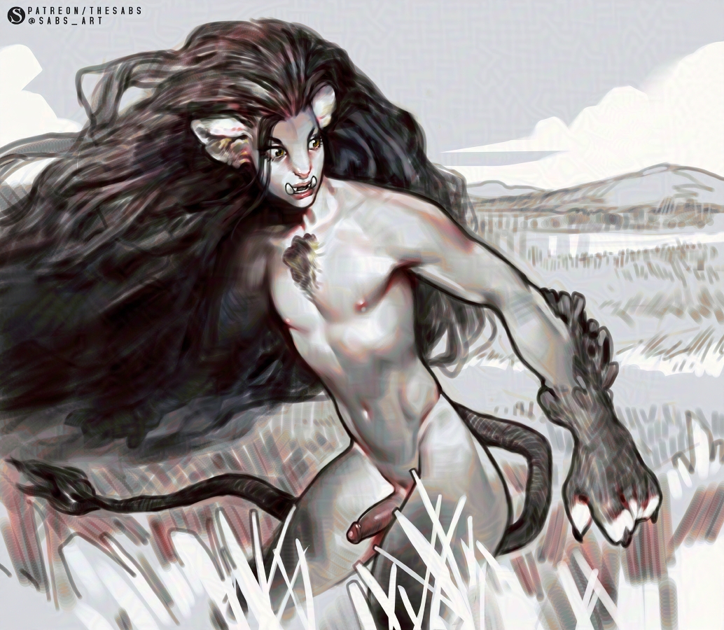 Lion boy makes friendship with nature photographer 🦁💜🧔