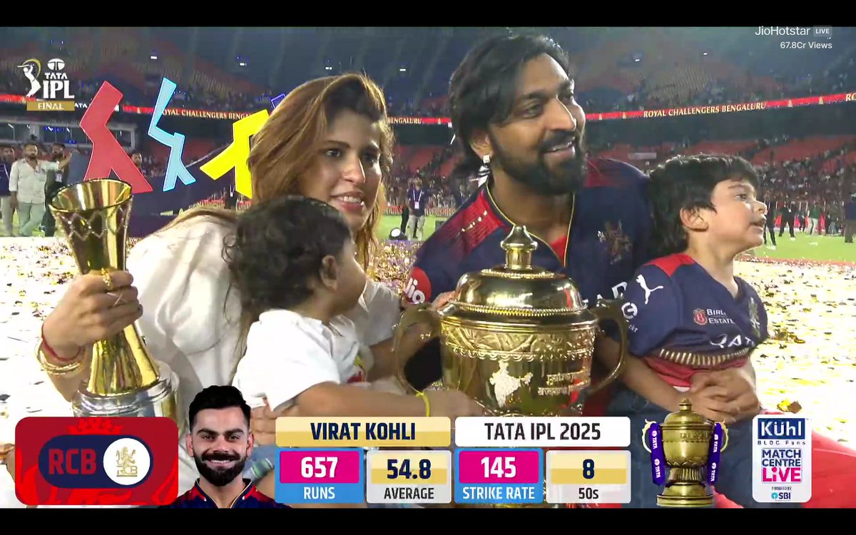itsmenitesh004's tweet photo. • KRUNAL PANDYA WITH HIS FAMILY.🥺❤️

• KRUNAL PANDYA x RCB.

#RajatPatidar 
#PBKSvsRCB
#krunalpandya
#IPLFinals 
#ViratKohli𓃵
#IPL2025Final 
#RCBvsPBKS
#congratulationsRCB 
#ABdeVilliers https://t.co/lM9IyedJAc