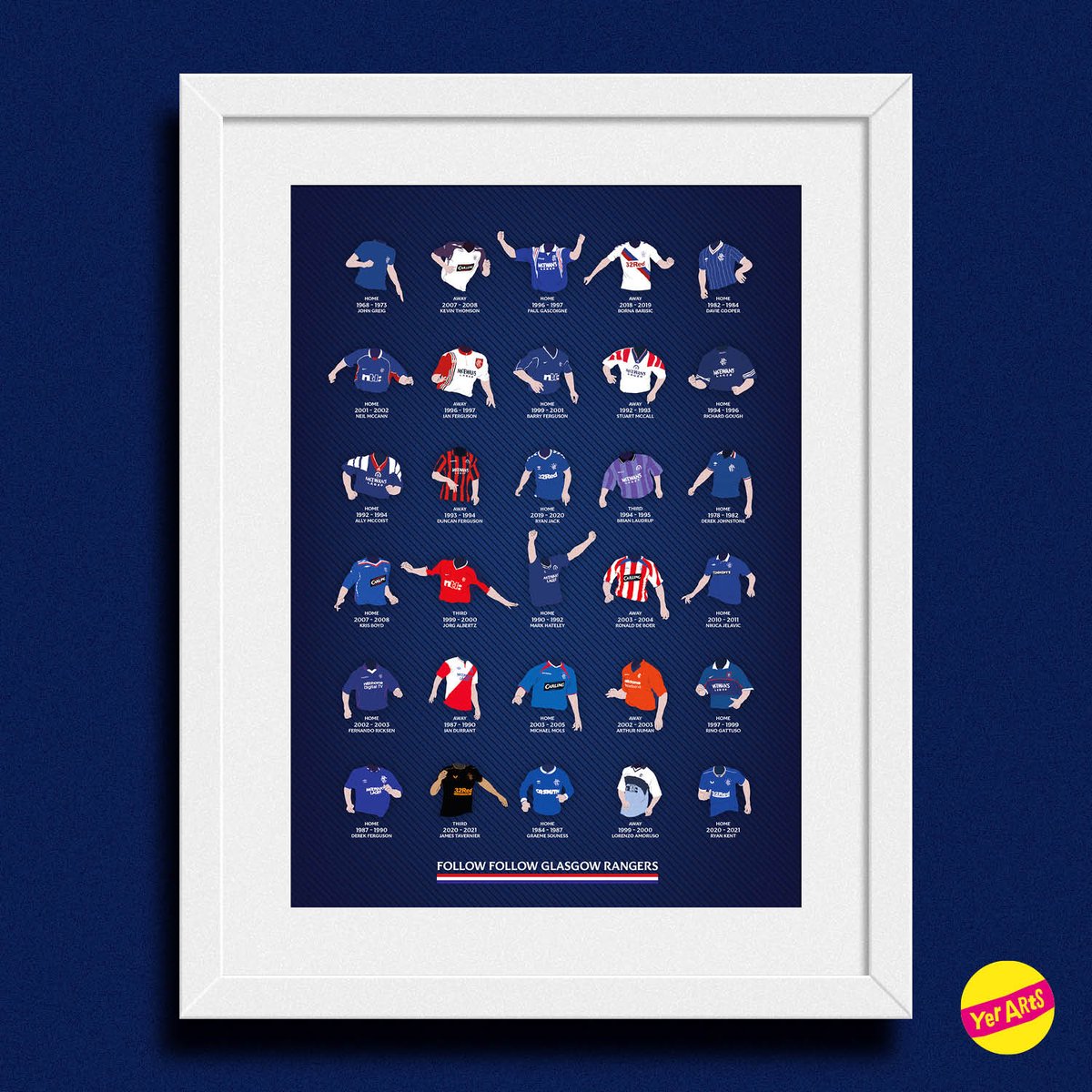Not promoted any of these for yonks cause I've been so busy, but drop me a message if anyone's looking for some Father's Day gifts 👌 or visit the Etsy site: yerarts.co.uk

A4: £9
A3: £14
A4 framed: £30
(prices inc delivery)

Shares appreciated, team 🔴⚪️🔵