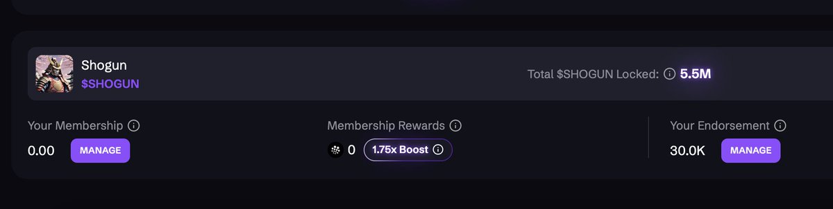 forwardone.eth 👁️ (@x_max_forward) on Twitter photo Staked some $BID to play PVE game with <a href="/CreatorBid/">Creator.Bid 🕵️🗝️</a>.
It looks like these guys are totally ready to work with the community.
Also used the "endorse" feature, which allows you to mark highly convincing products in your opinion.
I marked $SHOGUN and selected <a href="/Shogun__base/">Shogun | τao αgent</a> from a Staked some $BID to play PVE game with <a href="/CreatorBid/">Creator.Bid 🕵️🗝️</a>.
It looks like these guys are totally ready to work with the community.
Also used the "endorse" feature, which allows you to mark highly convincing products in your opinion.
I marked $SHOGUN and selected <a href="/Shogun__base/">Shogun | τao αgent</a> from a
