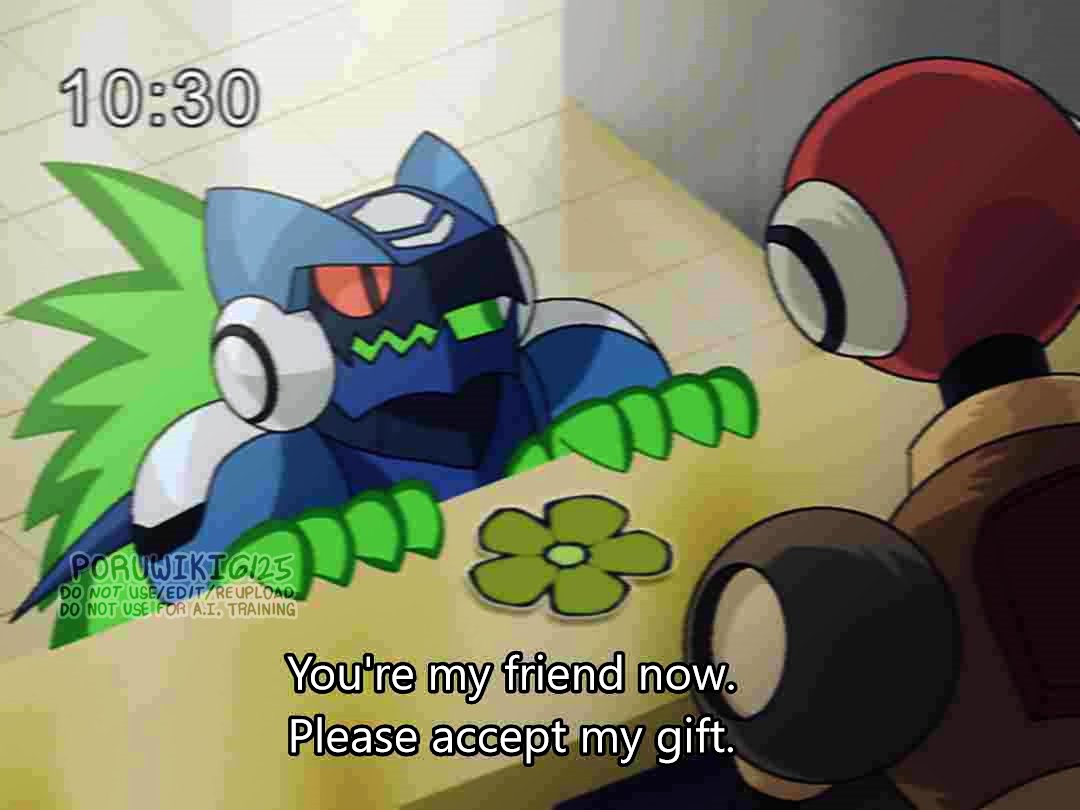 You're Omega-Xis' friend now.

#流星のロックマン #megaman #megamanstarforce