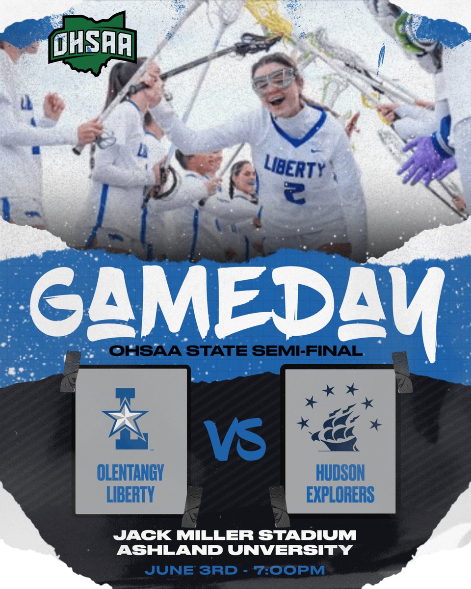 OLHS Athletics (@lhsathleticdept) on Twitter photo Best of luck <a href="/LibGLAX/">Olentangy Liberty Girls Lacrosse</a> competing in the state semi-final today at Ashland University! #GoPatriots Best of luck <a href="/LibGLAX/">Olentangy Liberty Girls Lacrosse</a> competing in the state semi-final today at Ashland University! #GoPatriots