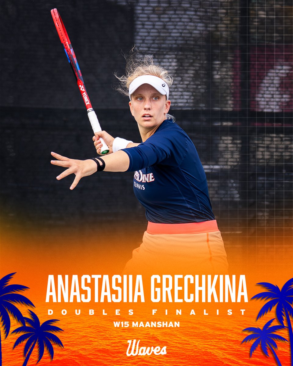 Nastia is putting in the work this summer! 💪

She made her third pro doubles final in Maanshan!