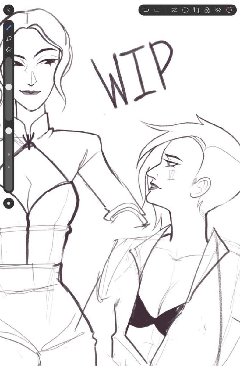 im_ruyi's tweet image. Have the best ideas and the greatest desire to draw when it&apos;s an exam tomorrow 😭😭
#caitvi #arcane