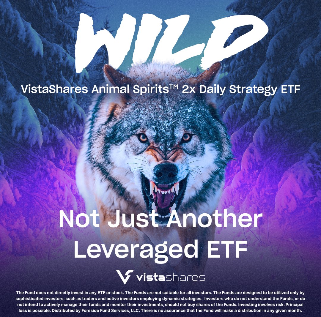 🔥Tomorrow June 4th Launch: $WILD Changes the Game

$WILD is not just another leveraged ETF. It’s built like the strategies used by institutional trading desks to deliver high-beta exposure through a rules-based, sentiment-fueled process.

5 Stocks – Rotated Monthly – 2X